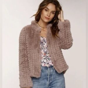 Heartloom Faux Fur Jacket (Size L)